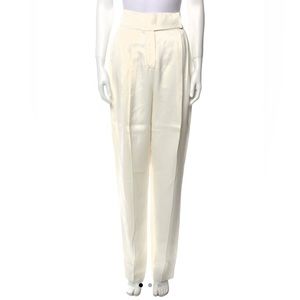 RUH Straight Leg Pleated Pants - ivory, IT38